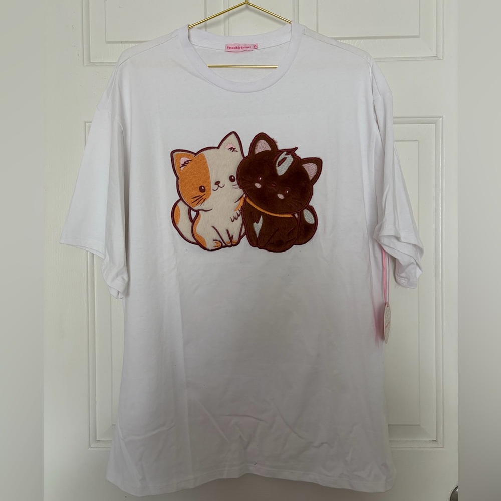T-Shirt with kittens